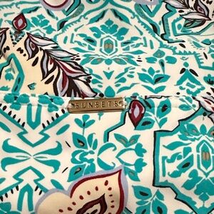 Moroccan Market Fold-Over High-Waist Bikini Bottom
Moroccan Market